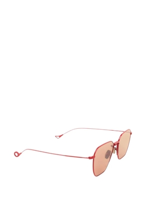 Eyepetizer Torino geometric-frame sunglasses - Red
