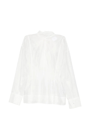 Su bow-detail blouse - White