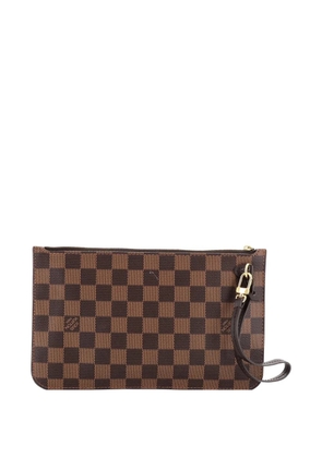 Louis Vuitton Pre-Owned Neverfull Pochette Damier Large pouch - Brown