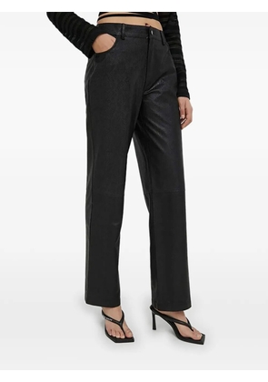 Résumé textured trousers - Black