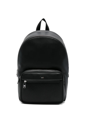 BOSS zip-pocket backpack - Black