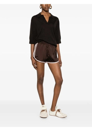 adidas 3 Stripes Sprinter shorts - Brown