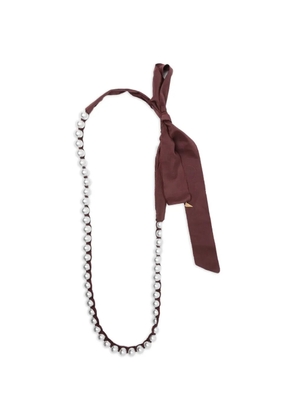 Forte Forte beaded necklace - Silver