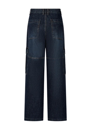 TOMBOY cargo-pockets jeans - Blue