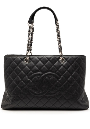 CHANEL Pre-Owned 2011 Caviar Grand Shopping XL tote bag - Black