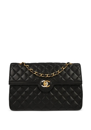 CHANEL Pre-Owned 1992 quilted chain shoulder bag - Black