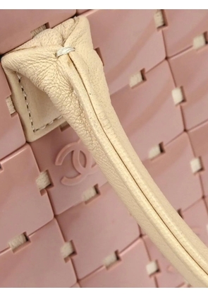 CHANEL Pre-Owned 2000 puzzle block tote bag - Pink