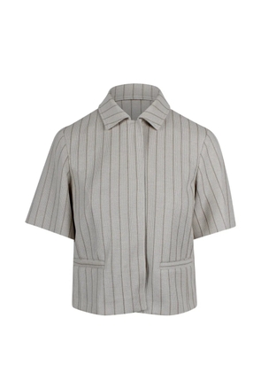 Max Mara striped jacket - Grey