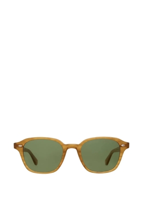 Garrett Leight Lachman geometric-frame sunglasses - Brown