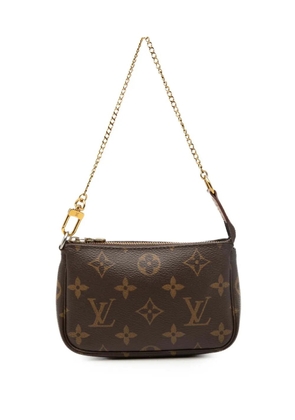 Louis Vuitton Pre-Owned 2021 Monogram Mini Pochette Accessoires handbag - Brown