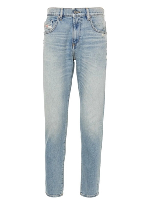 Diesel 2019 D-Strukt mid-rise slim-fit jeans - Blue