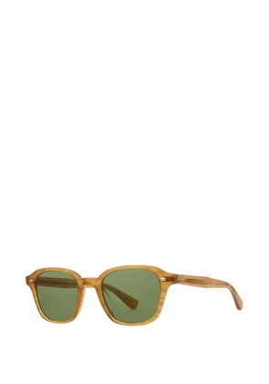 Garrett Leight Lachman geometric-frame sunglasses - Brown