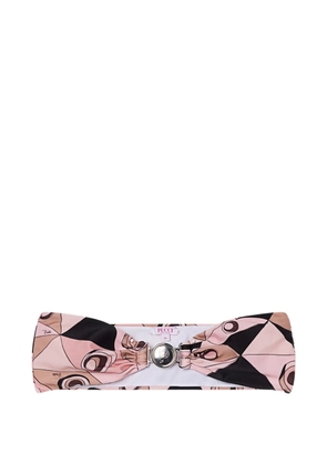 PUCCI Occhi print bikini top - Pink