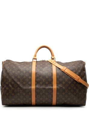 Louis Vuitton Pre-Owned 1990-2010 Monogram Keepall Bandouliere 60 travel bag - Brown