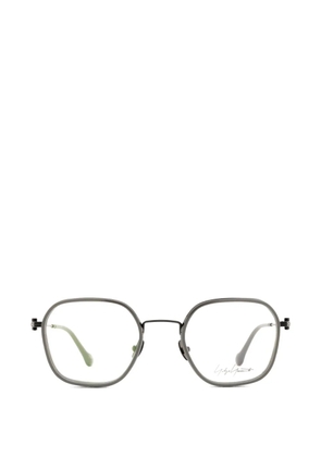 Yohji Yamamoto square-frame glasses - Grey