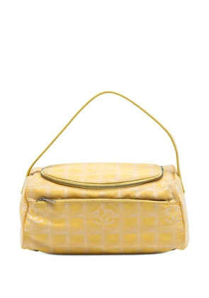 CHANEL Pre-Owned 2002-2003 New Travel Line Nylon vanity bag - Yellow