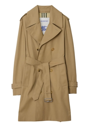 Burberry Mid-length Trench Coat - Neutrals
