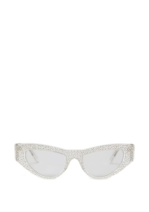 PINKO cat-eye embellishment sunglasses - Grey