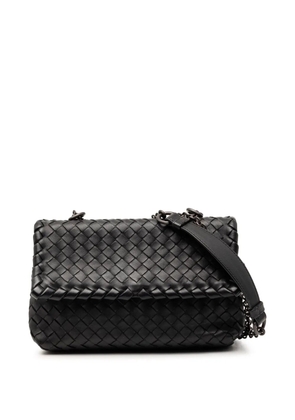 Bottega Veneta Pre-Owned 2012-2026 Baby Nappa Intrecciato Olimpia crossbody bag - Black