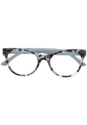 Prada Eyewear round-frame glasses - Brown