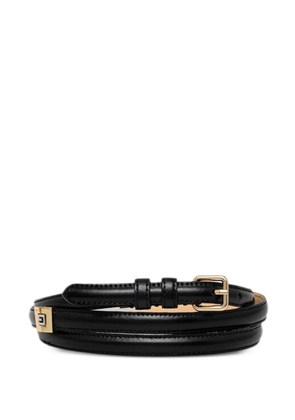 GUESS USA buckle logo belt - Black
