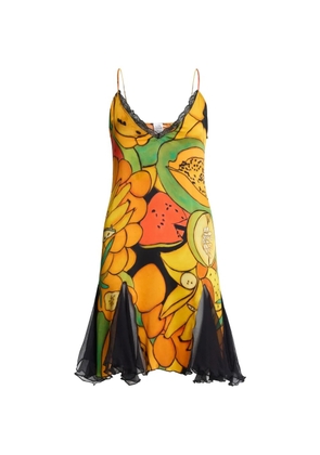 Donde Esteban Frutas mini dress - Black