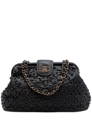 CHANEL Pre-Owned 2010-2011 CC Lambskin Chic Knot Chain shoulder bag - Black