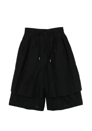 SONGZIO layered shorts - Black