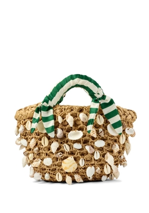 Simon Miller Shelly striped tote bag - Neutrals