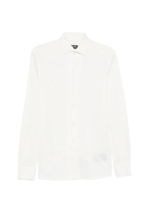 Zegna long-sleeved shirt - White