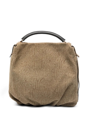 Borbonese medium Bice detachable-handle tote bag - Neutrals