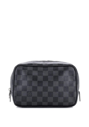 Louis Vuitton Pre-Owned Toiletry Damier Graphite PM pouch - Black