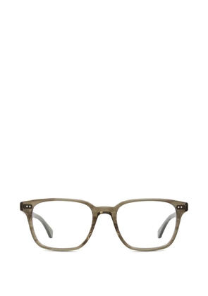 Garrett Leight Albright rectangle-frame glasses - Green