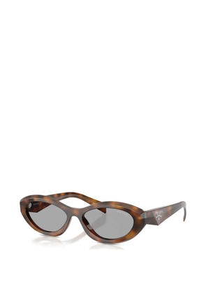 Prada Eyewear Symbole sunglasses - Brown