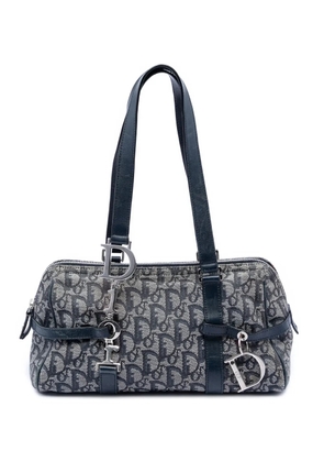 Christian Dior Pre-Owned 2006 Diorissimo Trotter Canvas D Charm shoulder bag - Blue