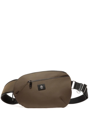 Bally x Adrien Brody logo-patch belt bag - Green