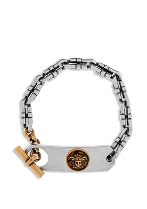 Versace Medusa-plaque chain bracelet - Silver