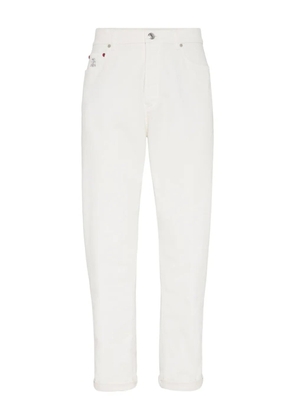 Brunello Cucinelli cotton jeans - White
