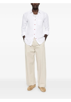 Kiton button-up shirt - White