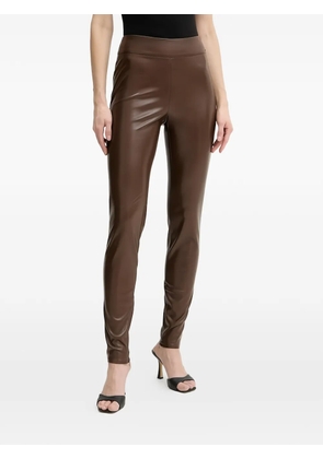 GUESS USA Prescilla fitted trousers - Brown