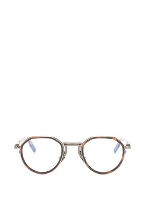 Movitra Nexus 01 round-frame glasses - Brown
