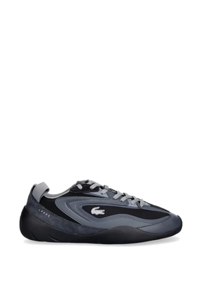 Lacoste logo lace-up sneakers - Black