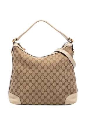 Gucci Pre-Owned 2016-2026 Small GG Canvas Miss GG Hobo satchel - Neutrals