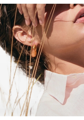 Lizzie Fortunato Organic hoop earrings - Gold