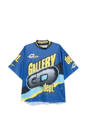GALLERY DEPT. graphic-print crew-neck T-shirt - Blue