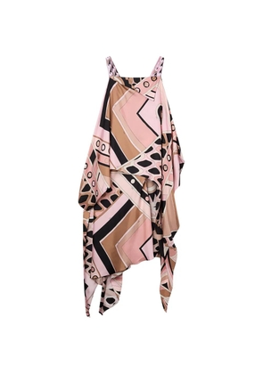 PUCCI Vivara print silk dress - Pink