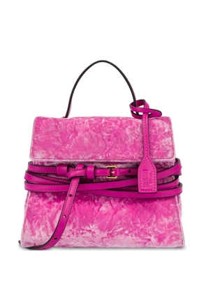 Moschino belted tote bag - Pink