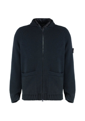 Stone Island zip pockets sweater - Blue