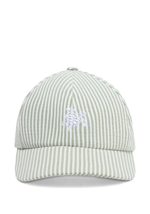 Vilebrequin striped hat - Green