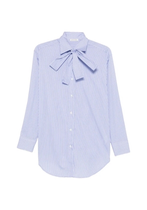 ARCHIVIO 67 striped bow shirt - Blue